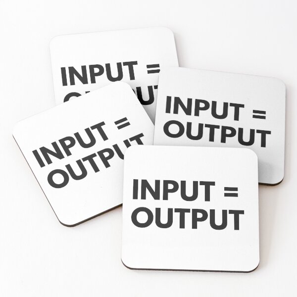 Item preview, Input = Output designed and sold by InputVSOutput.