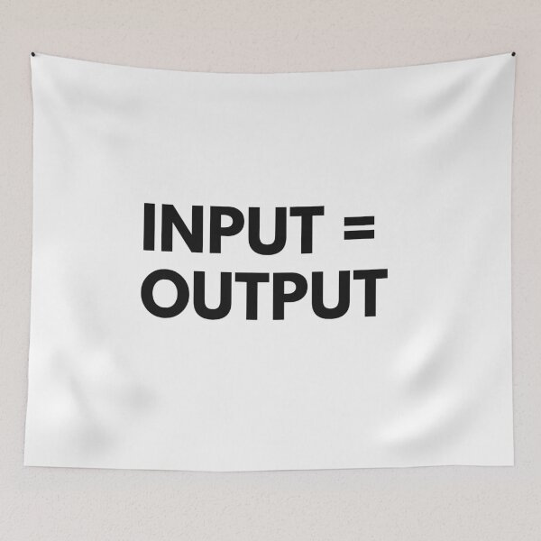 Item preview, Input = Output designed and sold by InputVSOutput.