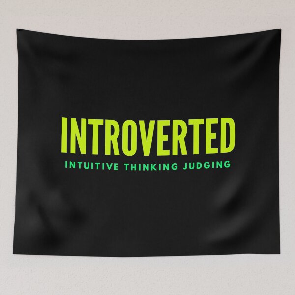 Item preview, INTJ Introverted Intuitive Thinking Judging designed and sold by ojdart.
