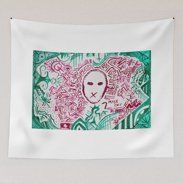 Item preview, Mask off ,pattern abstract design designed and sold by Semyonchulkov.
