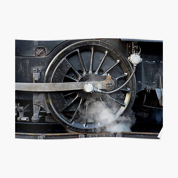 Steam Wheel Poster