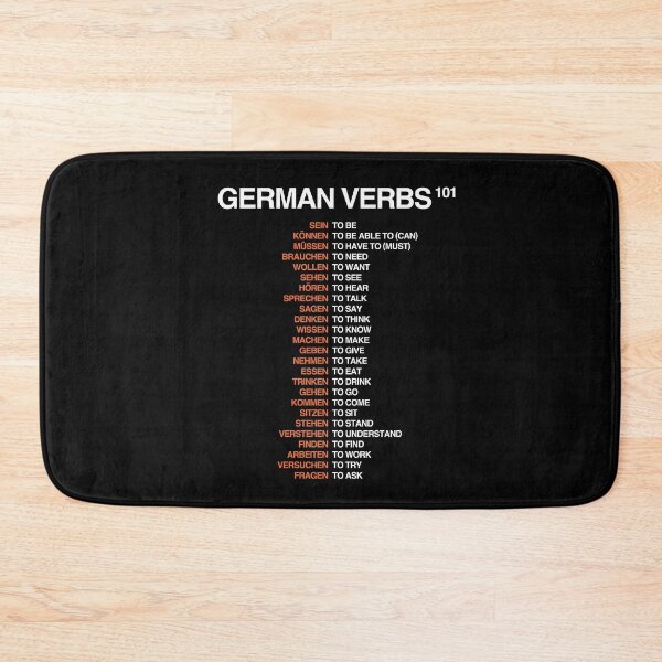 Item preview, German Verbs 101 - German Language designed and sold by isstgeschichte.