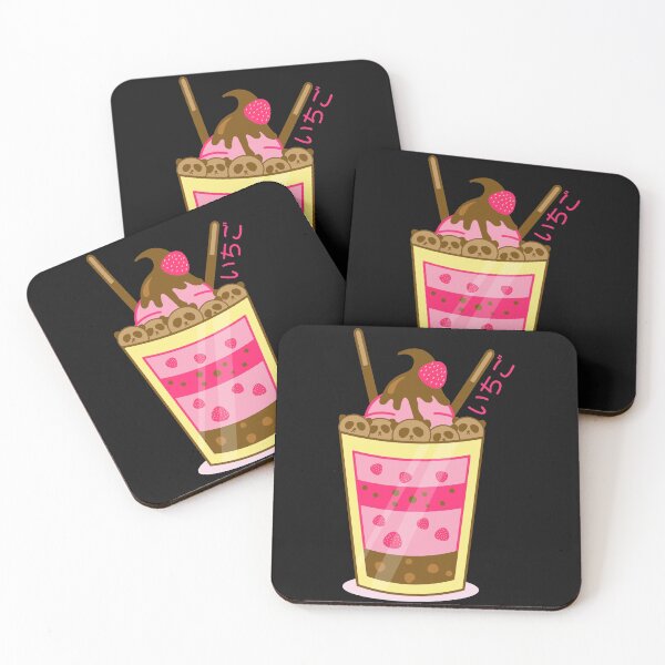 Item preview, Sweet strawberry ice cream parfait designed and sold by Tabinchu.