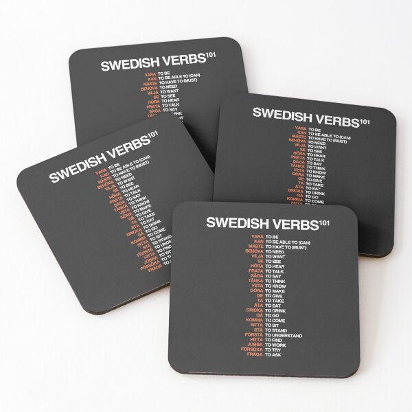 Item preview, Swedish Verbs 101 - Swedish Language designed and sold by isstgeschichte.