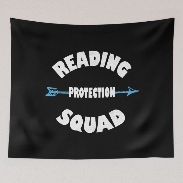 Item preview, Reading Protection Squad - Cute Books Appreciation graphic designed and sold by Grabitees.