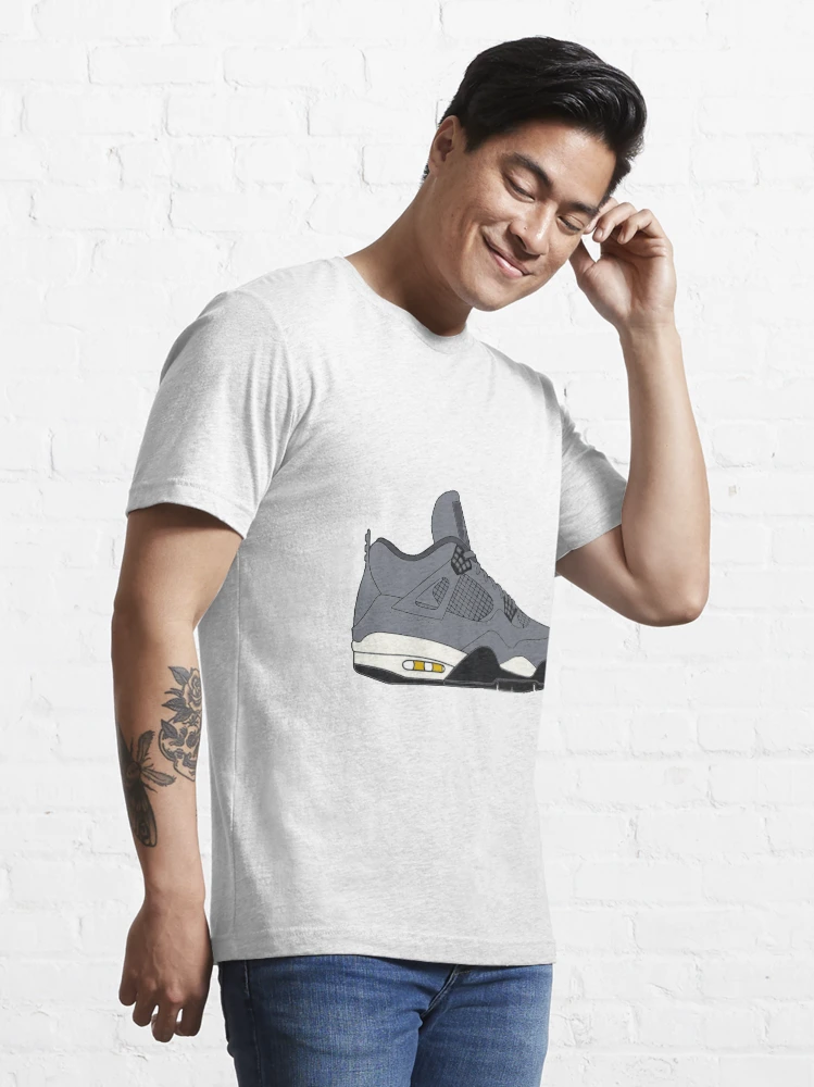 jordan retro 4 cool grey shirt