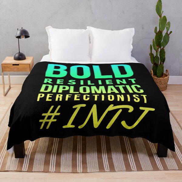Item preview, INTJ Bold Resilient Diplomatic Perfectionist designed and sold by ojdart.