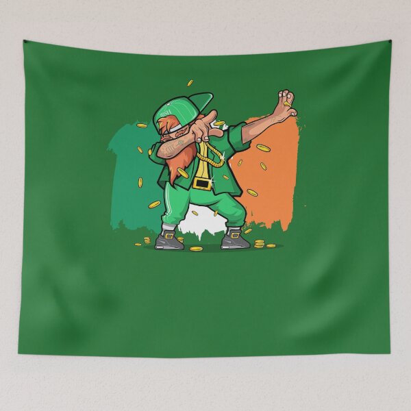Item preview, Tricolour Irish Saint Patricks day novel and fun products Fun and craic. Irish American Shamrock Design designed and sold by comhra.