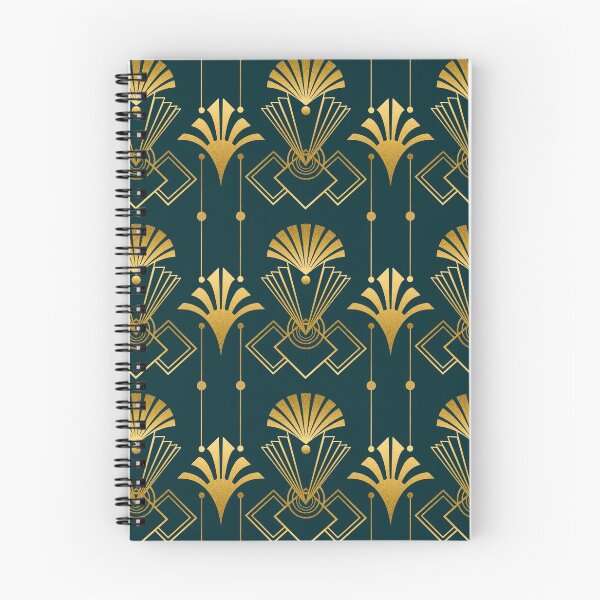 Item preview, Art Deco Golden Elegance designed and sold by artsandsoul.