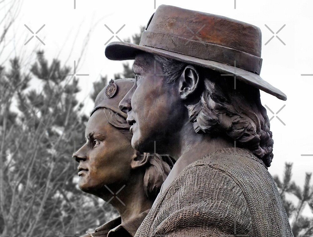 "Lumber Jill Profiles" by Yampimon Redbubble