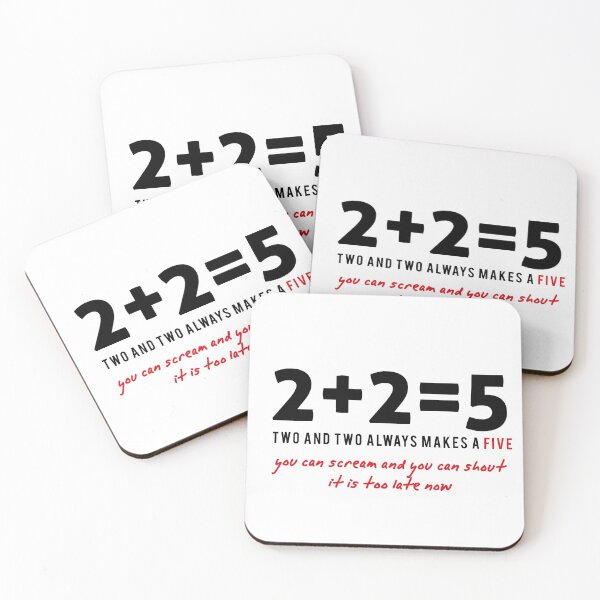 Item preview, two plus two - two and two always makes a five  designed and sold by mayerarts.