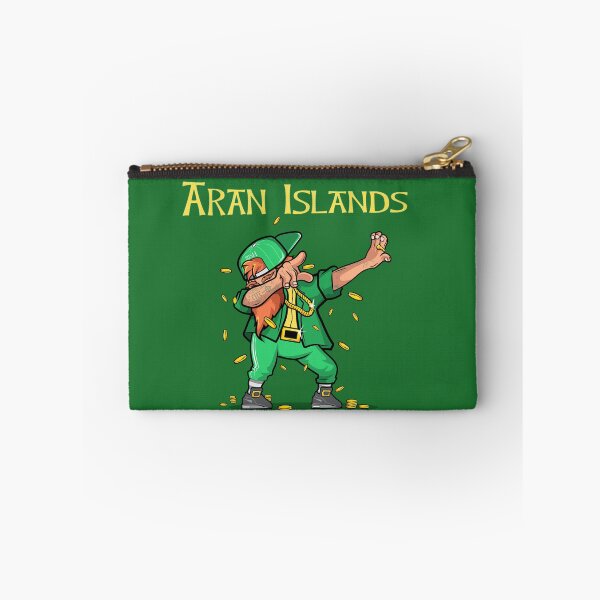 Item preview, Aran island Irish Saint Patricks day novel and fun products Fun and craic. Irish American Shamrock Design designed and sold by comhra.