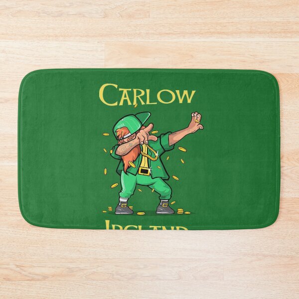 Artikelvorschau, Carlow Irish Saint Patricks day novel and fun products Fun and craic. Irish American Shamrock Design entworfen und verkauft von comhra.