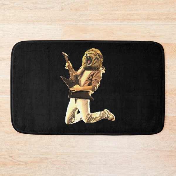 Item preview, Lion Rocking Out on Electric Guitar designed and sold by Jay Bayne.
