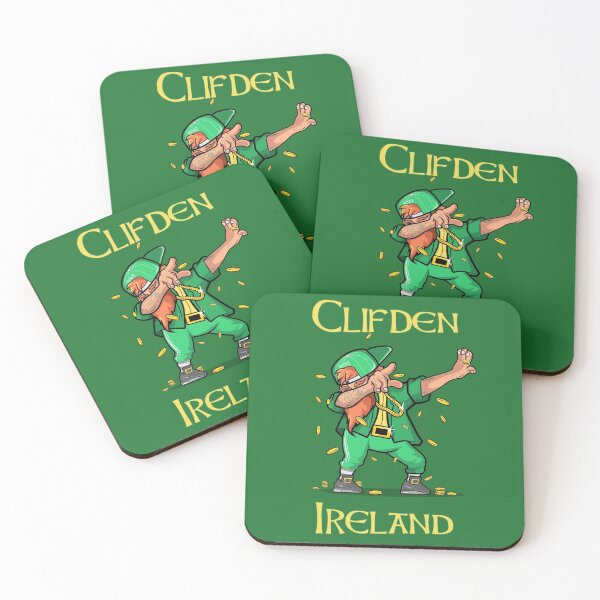 Item preview, Clifden Irish Saint Patricks day novel and fun products Fun and craic. Irish American Shamrock Design designed and sold by comhra.