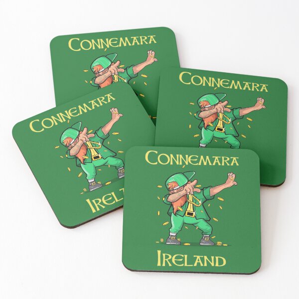 Item preview, Connemara Irish Saint Patricks day novel and fun products Fun and craic. Irish American Shamrock Design designed and sold by comhra.
