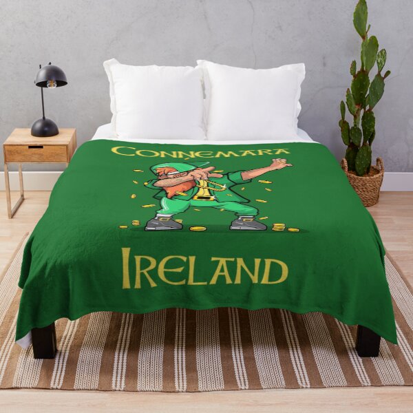 Item preview, Connemara Irish Saint Patricks day novel and fun products Fun and craic. Irish American Shamrock Design designed and sold by comhra.