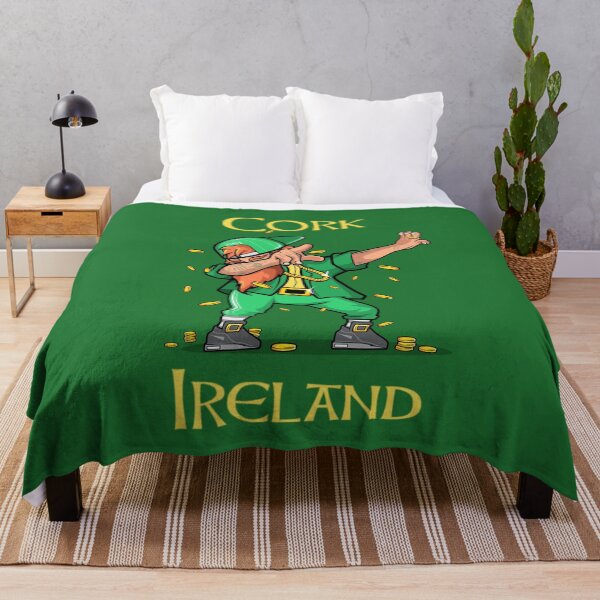 Item preview, Cork Irish Saint Patricks day novel and fun products Fun and craic. Irish American Shamrock Design designed and sold by comhra.