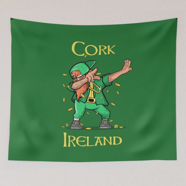 Item preview, Cork Irish Saint Patricks day novel and fun products Fun and craic. Irish American Shamrock Design designed and sold by comhra.