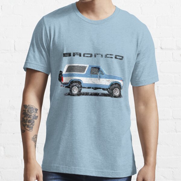 Ford Bronco Classic Adventure Long Sleeve T-Shirt Size: XX-Large Blue