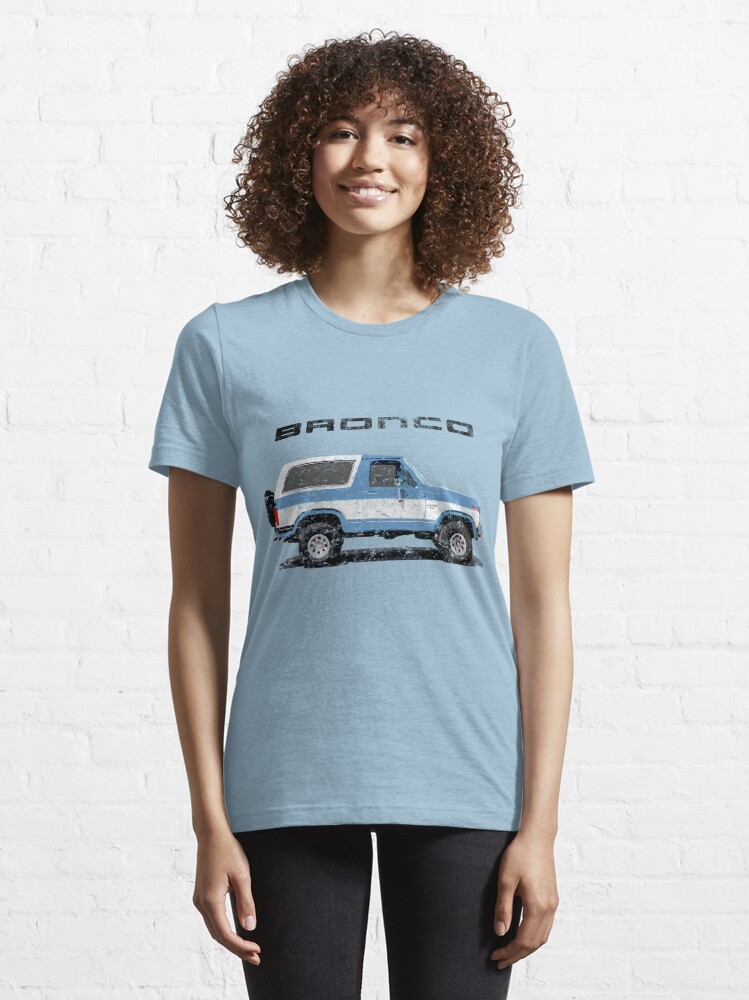 Ford Bronco Classic Adventure Long Sleeve T-Shirt Size: XX-Large Blue