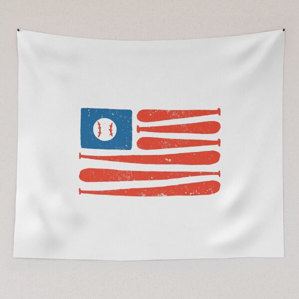 Item preview, Baseball American Flag designed and sold by Diane Gotti.