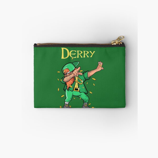Item preview, Derry Irish Saint Patricks day novel and fun products Fun and craic. Irish American Shamrock Design designed and sold by comhra.