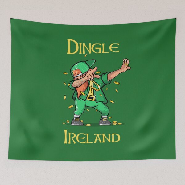Item preview, Dingle Irish Saint Patricks day novel and fun products Fun and craic. Irish American Shamrock Design designed and sold by comhra.