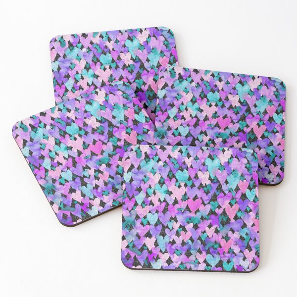 Item preview, 1000 watercolor hearts! designed and sold by Rebecca Reck Art.