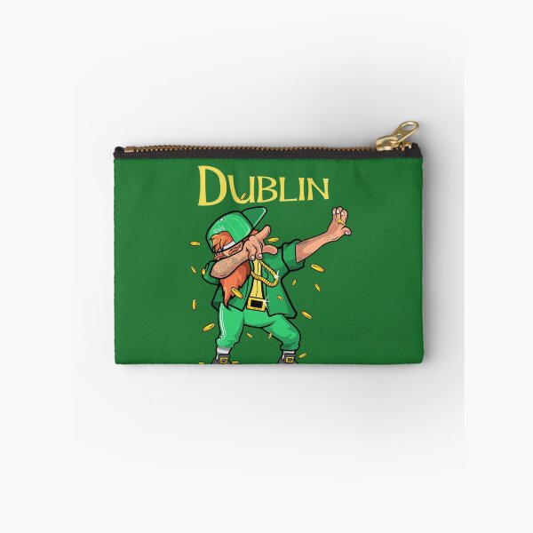 Item preview, Dublin Irish Saint Patricks day novel and fun products Fun and craic. Irish American Shamrock Design designed and sold by comhra.