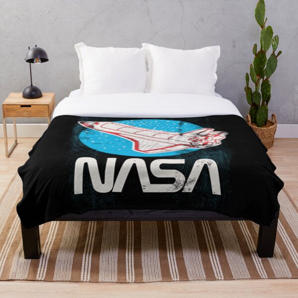 NASA RETRO STYLE Throw Blanket