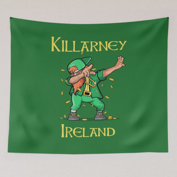 Item preview, Killarney Irish Saint Patricks day novel and fun products Fun and craic. Irish American Shamrock Design designed and sold by comhra.