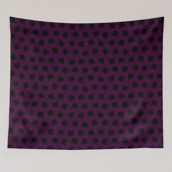 Item preview, Cats on Purple designed and sold by The Wellington Boot.