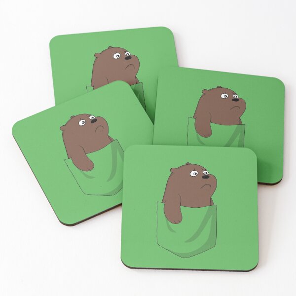 Item preview, Grizzly Bear in Pocket  designed and sold by ValentinaHramov.