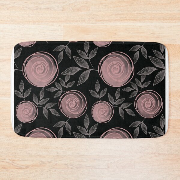 Item preview, Abstract flowers on a black background. designed and sold by marinaklykva.