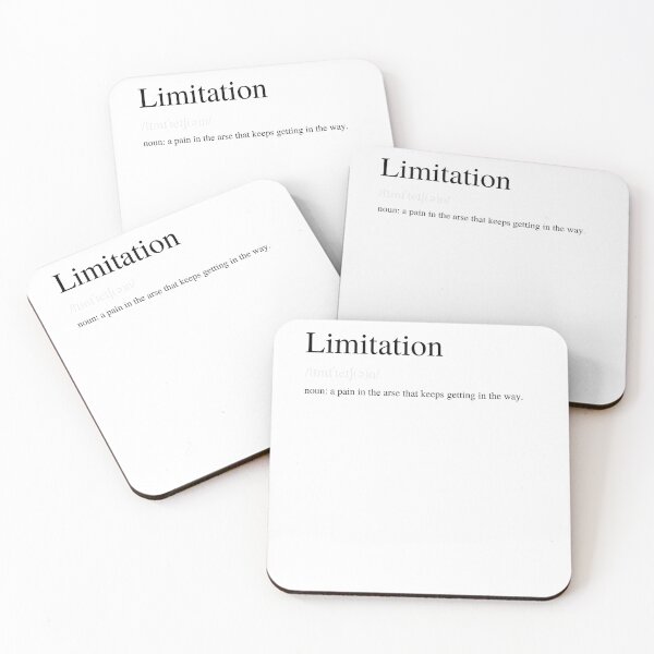 Item preview, Real Limitation Definition designed and sold by InputVSOutput.