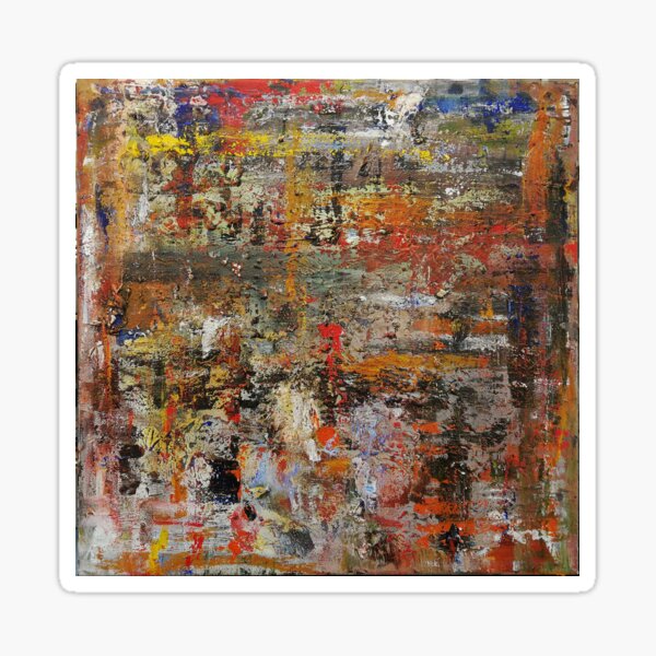 Abstract Oils Sticker