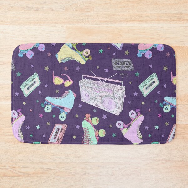 Item preview, Roller girls in puple designed and sold by Rebecca Reck Art.