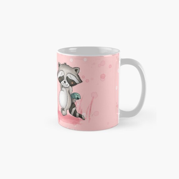 Item preview, Raccoon "Charlie" pink / racoon designed and sold by machwerk.