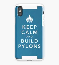 Keep Calm and Build Pylons! iPhone Case/Skin