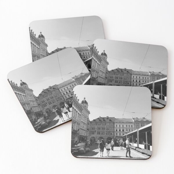 Item preview, Tram stop in Prague designed and sold by RoseArtUK.