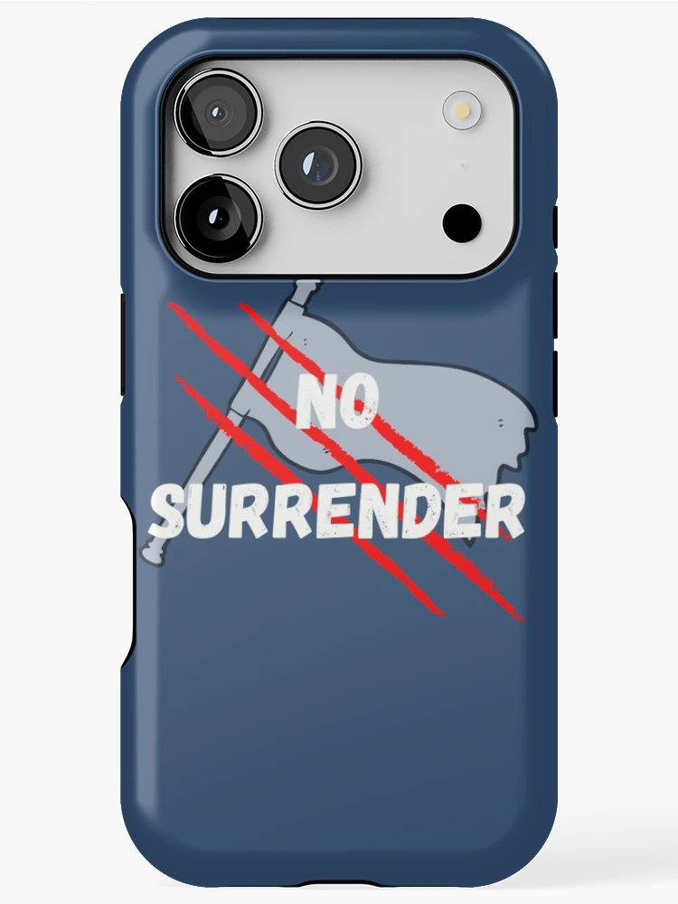 Thumbnail 1 of 4, iPhone Case, No Surrender designed and sold by InputVSOutput.