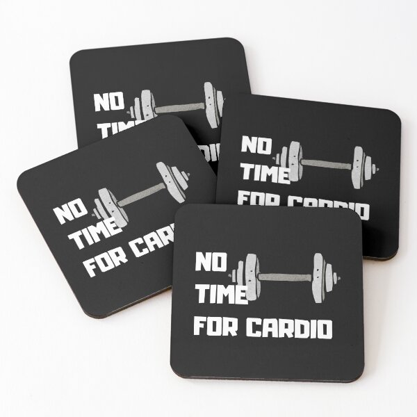 Item preview, No Time for Cardio designed and sold by InputVSOutput.