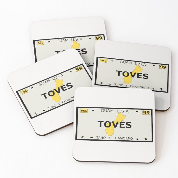 Item preview, Guam Vanity Plate "TOVES" designed and sold by joeymesa70.
