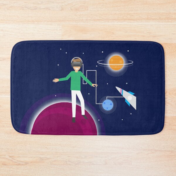 Item preview, VIRTUAL REALITY ON THE MOON designed and sold by husicn87.