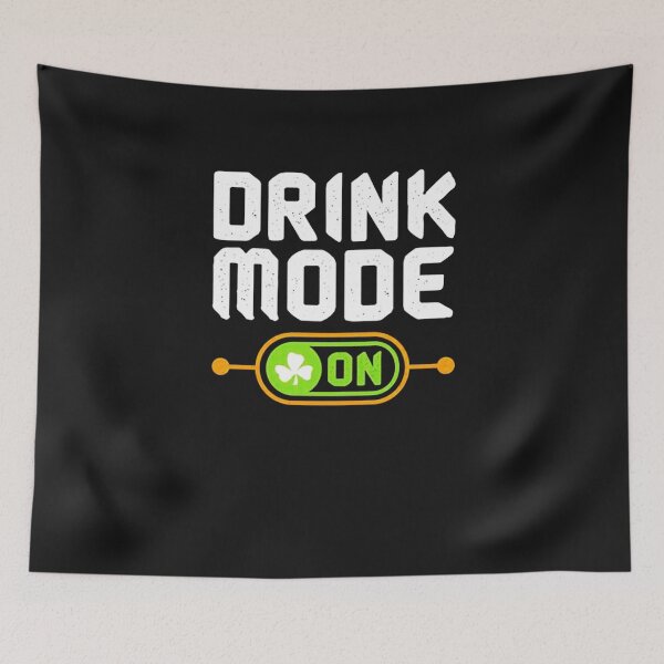 Item preview, Vintage Drink Mode On Funny St. Paddy's Day Gift designed and sold by iBestSellings.