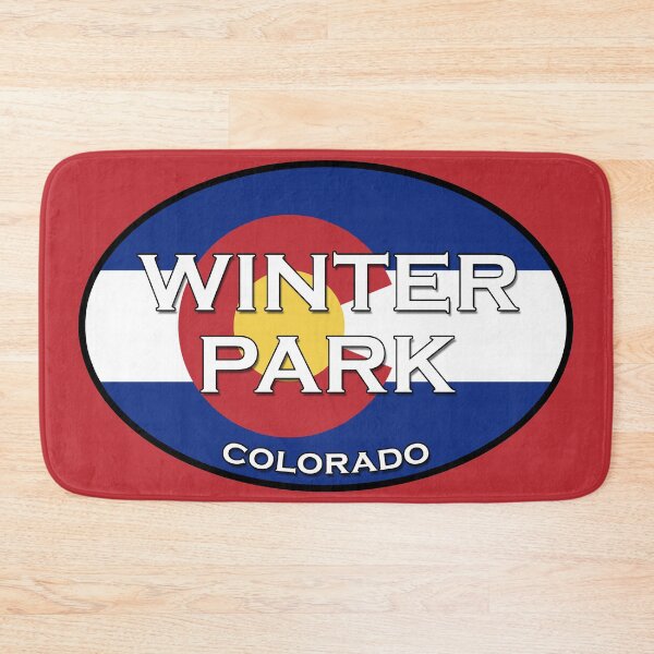 Item preview, Winter Park Colorado, Colorado State Flag Design  designed and sold by NewNomads.