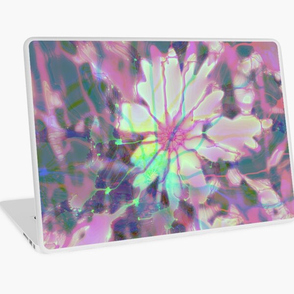 Floral abstraction Laptop Skin