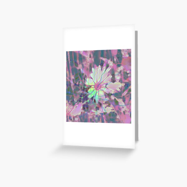 Floral abstraction Greeting Card