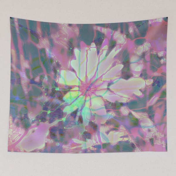 Item preview, Floral abstraction designed and sold by blackhalt.
